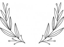 Stickdatei - Kranz 4 Doodle